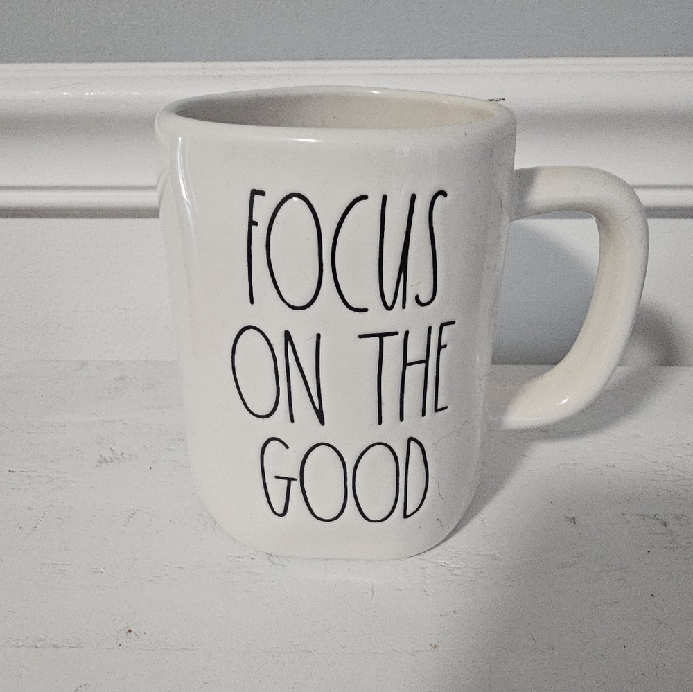Rae Dunn Mug Focus on the Good